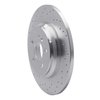 621-63125R Drilled Brake Rotor [Silver], 2000-2005 Mercedes-Benz, Position: Rear Right - image 2