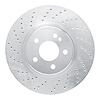 621-63162L Drilled Brake Rotor [Silver], 2016-2021 Mercedes-Benz, Position: Rear Left - image 1