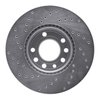 621-65015R Drilled Brake Rotor [Silver], 2003-2011 GM, Position: Front Right - image 4