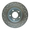 621-67018R Drilled Brake Rotor [Silver], 1984-1988 Infiniti/Nissan, Position: Rear Right - image 4