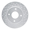 621-67062R Drilled Brake Rotor [Silver], 2007-2017 Infiniti/Nissan, Position: Front Right - image 1