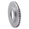 621-67085R Drilled Brake Rotor [Silver], 1998-2015 Infiniti/Nissan, Position: Front Right - image 1
