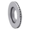 621-67085R Drilled Brake Rotor [Silver], 1998-2015 Infiniti/Nissan, Position: Front Right - image 3