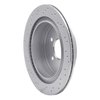 621-67089R Drilled Brake Rotor [Silver], 2003-2021 Infiniti/Nissan, Position: Rear Right - image 2