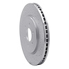 621-67099R Drilled Brake Rotor [Silver], 2008-2011 Infiniti/Nissan, Position: Front Right - image 1
