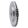 621-67103L Drilled Brake Rotor [Silver], Fits Select Multiple Makes/Models, Position: Front Left - image 3