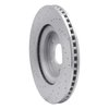 621-67104R Drilled Brake Rotor [Silver], 2014-2019 Infiniti/Nissan, Position: Front Right - image 4