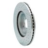 621-67105R Drilled Brake Rotor [Silver], 2013-2021 Infiniti/Nissan, Position: Front Right - image 2
