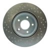 621-67105R Drilled Brake Rotor [Silver], 2013-2021 Infiniti/Nissan, Position: Front Right - image 4