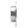621-68003R Drilled Brake Rotor [Silver], 1990-1996 Infiniti/Nissan, Position: Rear Right - image 2