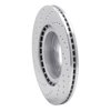 621-68007R Drilled Brake Rotor [Silver], 2003-2005 Infiniti/Nissan, Position: Front Right - image 2