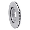 621-72043L Drilled Brake Rotor [Silver], 2008-2015 Mitsubishi, Position: Front Left - image 1