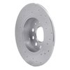 621-74031L Drilled Brake Rotor [Silver], Fits Select Multiple Makes/Models, Position: Rear Left - image 4