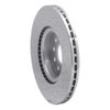 621-74053R Drilled Brake Rotor [Silver], Fits Select Multiple Makes/Models, Position: Front Right - image 3