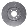 621-74057D Drilled Brake Rotor [Silver], 2011-2018 Multiple Makes/Models, Position: Left Front - image 4