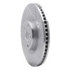 621-75033D Drilled Brake Rotor [Silver], 2011-2020 Lexus/Toyota/Scion, Position: Right Front - image 4