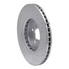 621-75043L Drilled Brake Rotor [Silver], Fits Select Lexus/Toyota/Scion, Position: Front Left - image 3