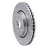 621-75043R Drilled Brake Rotor [Silver], Fits Select Lexus/Toyota/Scion, Position: Front Right - image 3