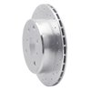 621-76025L Drilled Brake Rotor [Silver], 1984-1988 Lexus/Toyota/Scion, Position: Rear Left - image 3