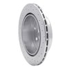 621-76025L Drilled Brake Rotor [Silver], 1984-1988 Lexus/Toyota/Scion, Position: Rear Left - image 4