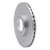 621-76030R Drilled Brake Rotor [Silver], 1985-1988 Lexus/Toyota/Scion, Position: Front Right - image 4