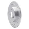 621-76035R Drilled Brake Rotor [Silver], 1987-1992 Multiple Makes/Models, Position: Rear Right - image 2
