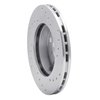 621-76043L Drilled Brake Rotor [Silver], 1990-1991 Lexus/Toyota/Scion, Position: Front Left - image 3
