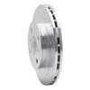621-76043L Drilled Brake Rotor [Silver], 1990-1991 Lexus/Toyota/Scion, Position: Front Left - image 4