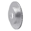 621-76048L Drilled Brake Rotor [Silver], 1991-1995 Lexus/Toyota/Scion, Position: Rear Left - image 4