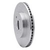 621-76075L Drilled Brake Rotor [Silver], 2002-2015 Lexus/Toyota/Scion, Position: Front Left - image 2