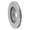621-76075R Drilled Brake Rotor [Silver], 2002-2015 Lexus/Toyota/Scion, Position: Front Right - image 3