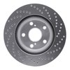 621-76080L Drilled Brake Rotor [Silver], 2006-2020 Multiple Makes/Models, Position: Front Left - image 2