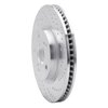 621-76080R Drilled Brake Rotor [Silver], 2006-2020 Multiple Makes/Models, Position: Front Right - image 4