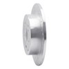 621-76084L Drilled Brake Rotor [Silver], 2009-2013 Multiple Makes/Models, Position: Rear Left - image 2