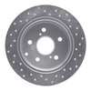621-76084L Drilled Brake Rotor [Silver], 2009-2013 Multiple Makes/Models, Position: Rear Left - image 4