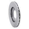621-76094L Drilled Brake Rotor [Silver], 1979-1983 Lexus/Toyota/Scion, Position: Front Left - image 2