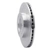 621-76119R Drilled Brake Rotor [Silver], 1993-1998 Lexus/Toyota/Scion, Position: Front Right - image 4