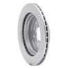 621-80015L Drilled Brake Rotor [Silver], 1986-1991 Ford/Lincoln/Mercury/Mazda, Position: Rear Left - image 4