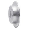 621-80020R Drilled Brake Rotor [Silver], 1988-1989 Ford/Lincoln/Mercury/Mazda, Position: Rear Right - image 3