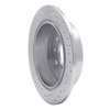 621-80020R Drilled Brake Rotor [Silver], 1988-1989 Ford/Lincoln/Mercury/Mazda, Position: Rear Right - image 4