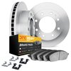 6212-40375 Brake Rotors w/Heavy-Duty Brake Pads Kit & Hardware, 1994-1999 Mopar, Position: Front - image 2