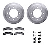 6212-48073 Brake Rotors w/Heavy-Duty Brake Pads Kit & Hardware, 2011-2019 GM, Position: Rear - image 1