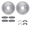 6212-48331 Brake Rotors w/Heavy-Duty Brake Pads Kit & Hardware, 2014-2020 GM, Position: Rear - image 2