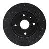 623-01010R Drilled Brake Rotor [Black], 2004-2010 Multiple Makes/Models, Position: Front Right - image 3