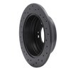 623-03029R Drilled Brake Rotor [Black], 2009-2016 Kia/Hyundai/Genesis, Position: Rear Right - image 3