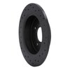 623-03041L Drilled Brake Rotor [Black], 2012-2021 Multiple Makes/Models, Position: Rear Left - image 2