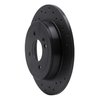 623-03041R Drilled Brake Rotor [Black], 2012-2021 Multiple Makes/Models, Position: Rear Right - image 4