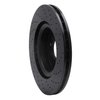 623-11011L Drilled Brake Rotor [Black], 2006-2017 Land Rover, Position: Front Left - image 3