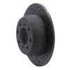 623-16000R Drilled Brake Rotor [Black], 1964-1994 Alfa Romeo, Position: Rear Right - image 3