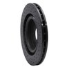 623-20016R Drilled Brake Rotor [Black], 2000-2006 Jaguar, Position: Front Right - image 3